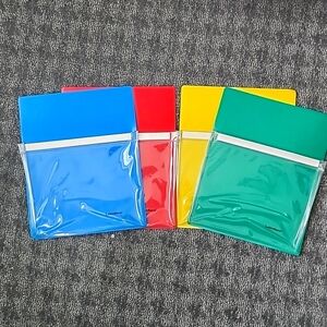 Lakeshore magnetic paper pockets.